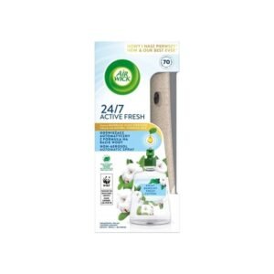Air Wick Active Fresh Komplet dyfuzor zapas kwiat bawełny 228 ml
