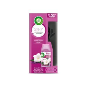 Air Wick Active Fresh Komplet dyfuzor zapas Smooth Satin & Moon Lily 250 ml