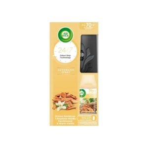 Air Wick Active Fresh Komplet dyfuzor zapas Wanilia Drzewo Sandałowe 250 ml