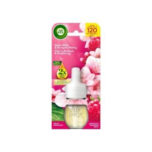 AIR WICK Wkład do odświeżacza 19 ml – Kwiat Wiśni i Soczyste Maliny