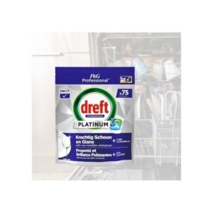 Dreft Platinum Professional kapsułki do zmywarki 75 sztuk REGULAR