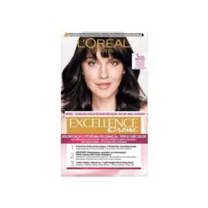 Farba do Włosów Loreal Excellence Creme 300 Ciemny Brąz