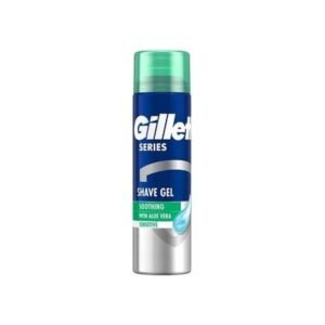 Gillette Series Kojący żel do golenia z aloesem, 200ml