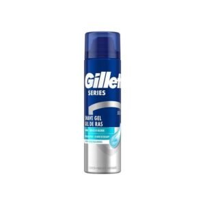 Gillette Series Sensitive Cool Żel do golenia, 200 ml EUKALIPTUS