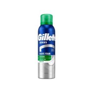 GILLETTE Series Soothing Sensitive with Aloe Vera pianka do golenia 200 ml