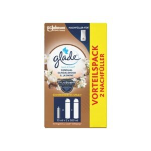 GLADE BRISE MINI SPRAY Odświeżacz SANDALWOOD & JASMINE Wkład 2X10ml