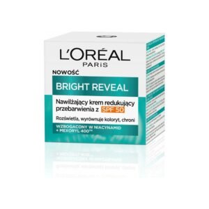 L'Oreal Bright Reveal Nawilżający Krem Redukujący Przebarwienia SPF50 50 ml