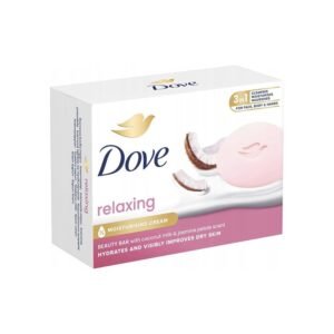 Mydło w kostce Dove Relaxing 90g – kokosowy zapach, delikatne oczyszczanie