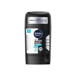 Nivea Men Black&White Fresh Anti-Perspirant w Sztyfcie Dla Mężczyzn 50 ml