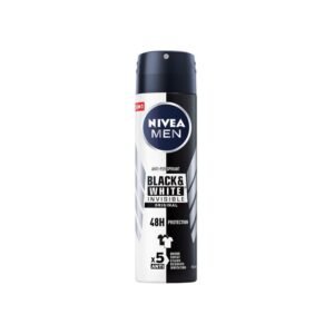 NIVEA MEN Black & White Invisible Original Antyperspirant spray, 150 ml