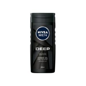 NIVEA MEN DEEP CLEAN Żel pod prysznic męski 3w1 - Płyn do mycia 250ml