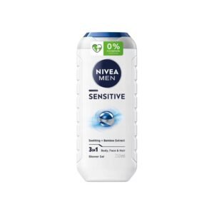NIVEA MEN Sensitive Łagodzący Żel pod prysznic dla mężczyzn 3w1 500ml