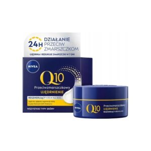 Nivea Q10 Ujędrnienie przeciwzmarszczkowy regenerujący krem na noc, 50 ml