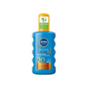 Nivea Sun Schutz & Bräune Spray do opalania SPF 20 200 ml