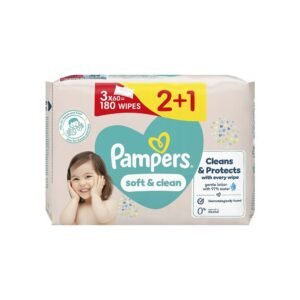 Pampers Chusteczki Nawilżane Soft Clean 60 szt.