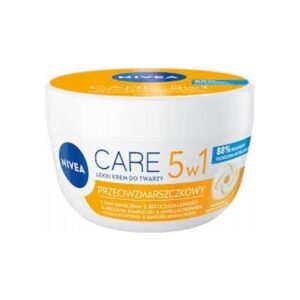 Przeciwzmarszczkowy krem do twarzy Nivea Care 5w1 Nawilżający Odżywczy100ml