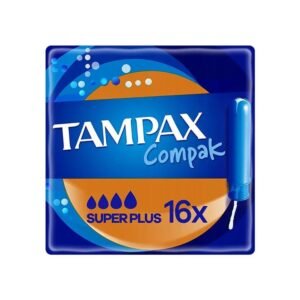 Tampony TAMPAX Compakt 2w1 SUPER PLUS(16 sztuk)
