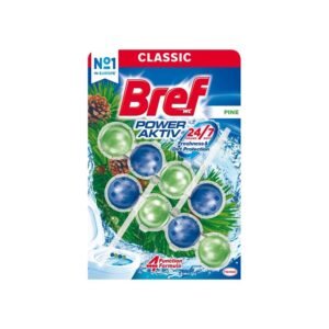 ZAWIESZKA DO WC BREF POWER AKTIV MYJĄCO-ZAPACHOWA DO MUSZLI WC PINE 3X50G